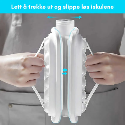 Iskuleflasken™ - Perfekte Iskuler Hver Gang