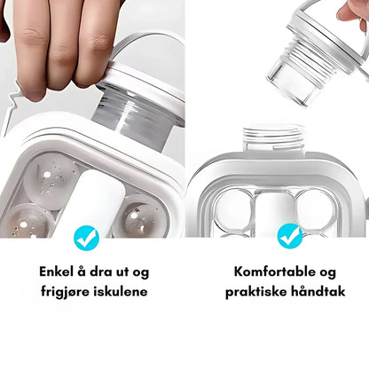 Iskuleflasken™ - Perfekte Iskuler Hver Gang